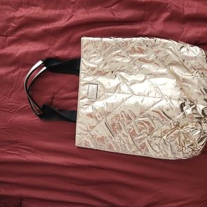 Shiny gold Deep tote  bag